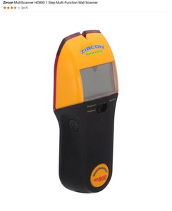 lot 2 image: (2) Zircon MultiScanner HD800 1 Step Multi-Function Wall Scanner. See Pictures