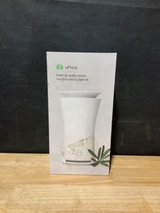lot 18 image: uHoo Indoor Air Sensor 9 in 1 Smart Air Monitor. See Pictures