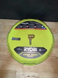 lot 88 image: RYOBI 15 in. 3300 PSI Surface Cleaner for Gas Pressure Washer. See Pictures