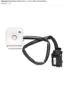 lot 92 image: (30) Panasonic WhisperGreen Select 3-34 in. x 1-23 in. Motion Sensor Module. See Pictures