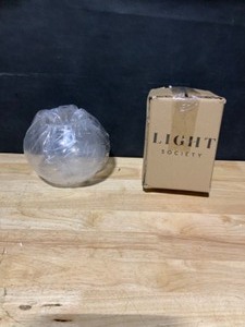 lot 96 image: Light Society Sheridan Modern Bronze Wall Sconce. See Pictures