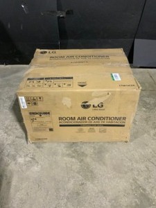 lot 112 image: LG Electronics 8,000 BTU 115-Volt Through-the-Wall Air Conditioner LT0816CER Cools 320 Sq. Ft. with ENERGY STAR and Remote. See Pictures