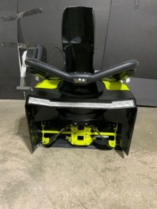lot 114 image: RYOBI 40-Volt 21 in. Cordless Brushless Snow Blower (Tool Only). See Pictures