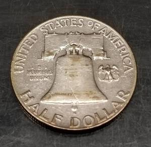 1949 FRANKLIN HALF DOLLAR