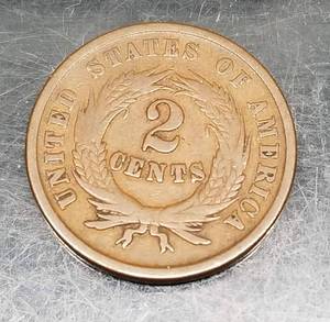 1864 US TWO CENT PIECE