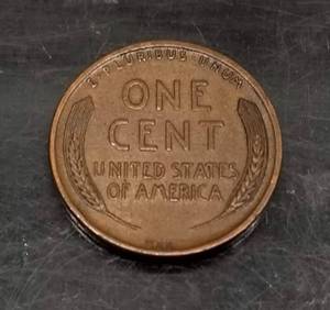 1909 VDB US WHEAT CENT FIRST YEAR OF SERIES