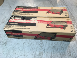 Everbilt - Lawn Sweeper 10 in Brushes - Lot of 2 - Open Box - Review all pictures