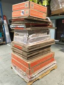 Mix Lot of Storage Boxes from Home Depot - Review all pictures - Good Condition