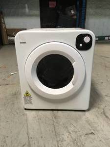 Panda  24 in. 3.22 cu. ft. Vented Compact Portable Electric Dryer in White - Open Box - Review all pictures