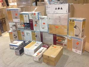 Lot of Mixed Assorted Lighting Customer Returns See Pictures