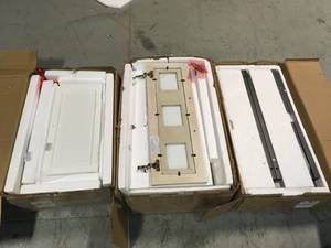 lot 14 image: Mixed Lot of assorted Racks and Storage Cabinets - Open Boxes - Review all pictures