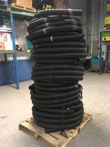 lot 19 image: Mixed Lot of Advanced Drainage Systems 3 in. x 100 ft. Corex Drain Pipes - Review all pictures