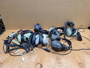 Lot of (6) Headsets - Unknown Condition