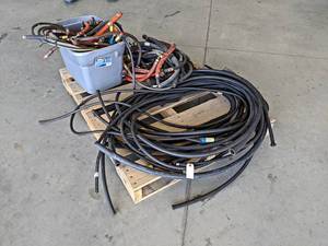 Pallet Lot of Assorted Aircraft Tubing and Hose - NO SHIPPING