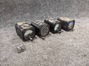 Lot of (4) Aircraft Directional Gyro Gauges