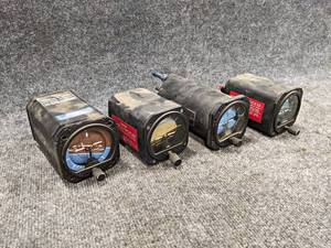 Lot of (4) Aircraft Directional Gyro Gauges