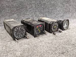 Lot of (4) Aircraft Directional Gyro Gauges and Turn Coordinator