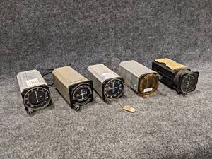 Lot of (5) Aircraft VORLOC Indicators