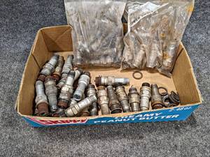 Lot of (40) Assorted Champion Aviation Spark Plugs - Includes REM38E, REM40E and More