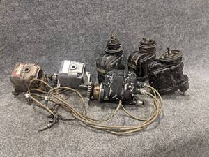 Lot of (6) Bendix Aircraft Magneto Assemblies