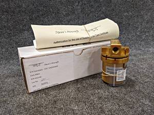 New in Box SA Gascolator Main Line Fuel Strainer - Part No. SA3-00