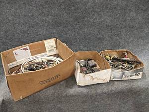Large Lot of Assorted Grounding Cables, Wire, Connectors and More