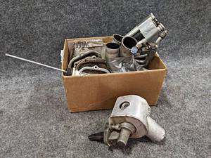 Lot of Lycoming Valve Covers, Fuel Pump and More