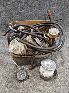 Lot of Suction Gauges and Parts