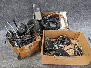 Garmin GPSmap 195 and Assorted Audio Parts - All Untested