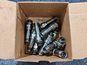 Lot of (12) TEMPEST URHM40E Aviation Spark Plugs - USED