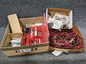 Large Lot of TANIS Pre-Heater Cables, Plugs and More