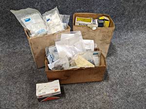 Large Lot of Mostly New Old Stock Aircraft Magneto and Ignition Parts