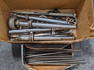 Lot of Aircraft Pulleys, Shafts and Pushrods