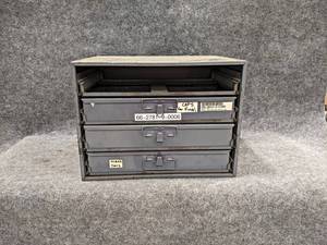 Parts Cabinet w Contents - BNC Connectors and More - About 20 x 16 x 15 - NO SHIPPING