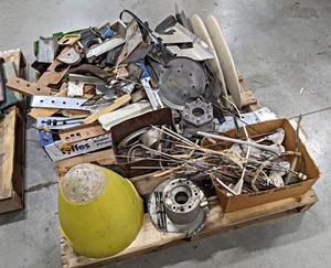 Pallet Lot of Assorted Aircraft Parts - NO SHIPPING