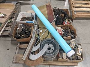 Pallet Lot of Assorted Aircraft Parts - NO SHIPPING