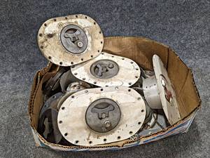 Lot of Aircraft Fuel Doors and Caps