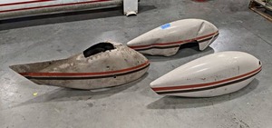 Set of Wheel Pants for Piper PA28-180