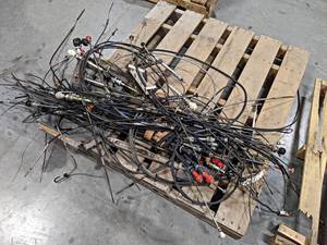 Large Lot of Assorted Aircraft Throttle Cables and More - NO SHIPPING
