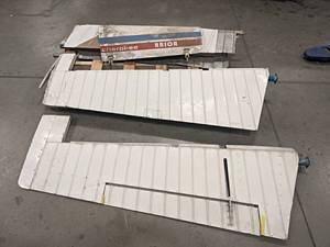 Pallet Lot of Aircraft Parts - Horizontal Stabilizers and More - NO SHIPPING