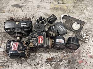 Lot of Aircraft Magnetos and Gauges