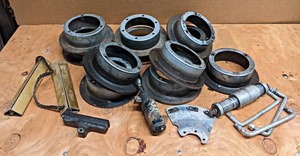 Large Lot of Assorted Used Brake Rotors - Unknown Condition - NO SHIPPING