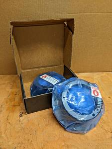 Pair of NEW APS Black Steel Brake Rotors - Part No. APS164-02602
