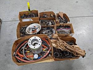 Pallet Lot of Assorted Aircraft Engine Parts and More - NO SHIPPING