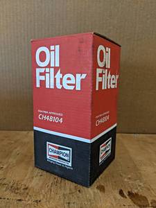 Champion Aviation Oil Filter - Part No. CH48104 - New in Box
