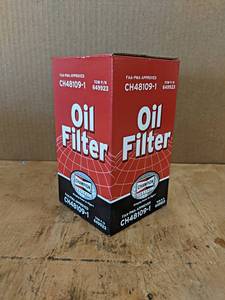 Champion Aerospace Oil Filter - Part No. CH48109-1 - New in Box