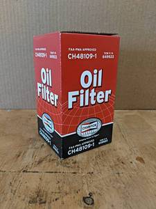Champion Aerospace Oil Filter - Part No. CH48109-1 - New in Box