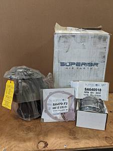 OVERHAULED Superior Air Products Cylinder Head Assembly w Piston and Gasket Set - Part No. SA47006L-A20P