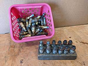 Lot of (64) Assorted Aviation Spark Plugs - Includes REM38S, REM40E and More