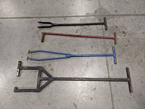 Lot of (4) Airplane Tow Bars - NO SHIPPING
